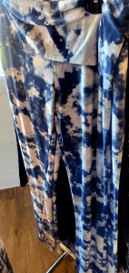 Blue Sky Themed Flowy Stretch Pants