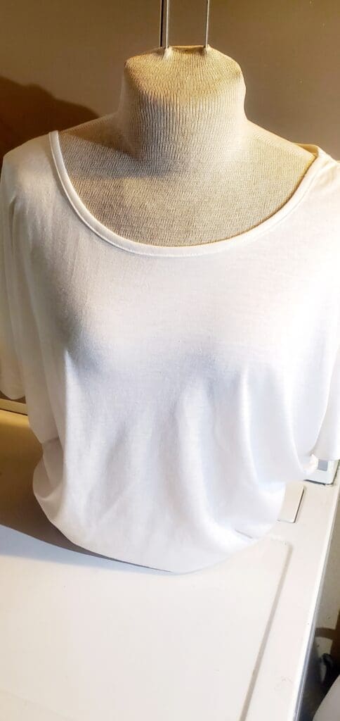 Stretchy White Blouse