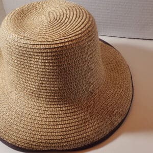 Chic beige sun hat